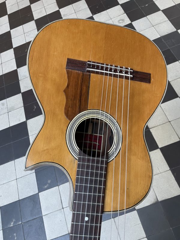 c.1957 del vecchio harp guitar