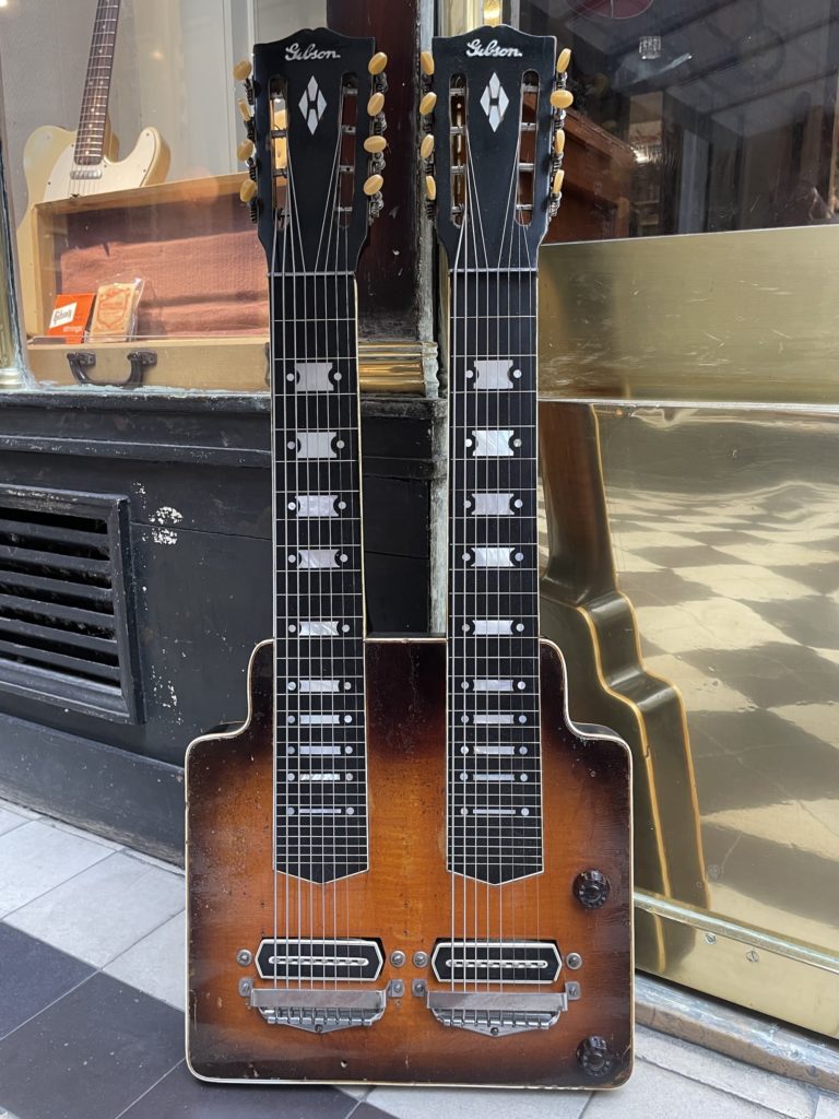 gibson laspteel double neck electric hawaiian guitar 1938